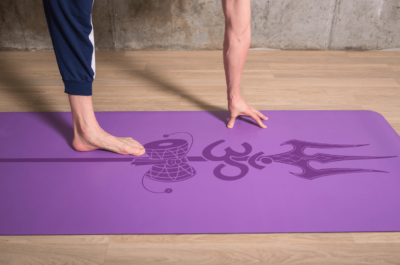 yoga mat Shiva_purple1